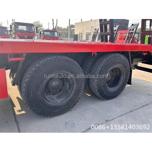 Factory Self Loading Flatbed Tow Trucks 8x4 Driving Euro 3 20ton 25ton Custom