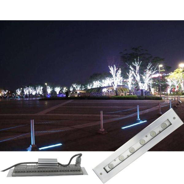 Recessed LED Underground Light 2700k - 6500k IP67 Linear Wall Wash Light