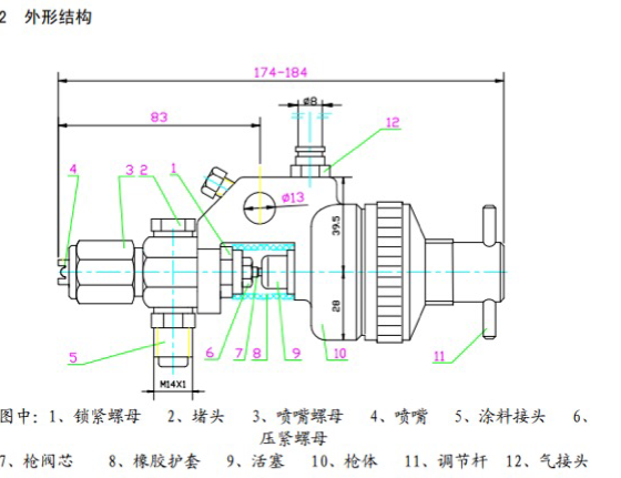 automatic airless spray gun