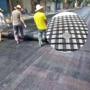 Buy cheap Industrial Design Style 100KN Glass Fiber Geogrid Reinforce Driveways Highways and Roads product