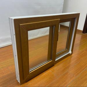 Stains Resistant Modern Pvc Vertical Sliding Windows Scratches Resistant Pvc