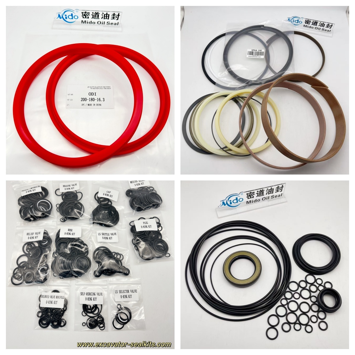 707-99-37150 PC160LC-7E Bucket Cylinder Kit Excavator Hydraulic Cylinder Seal Kit