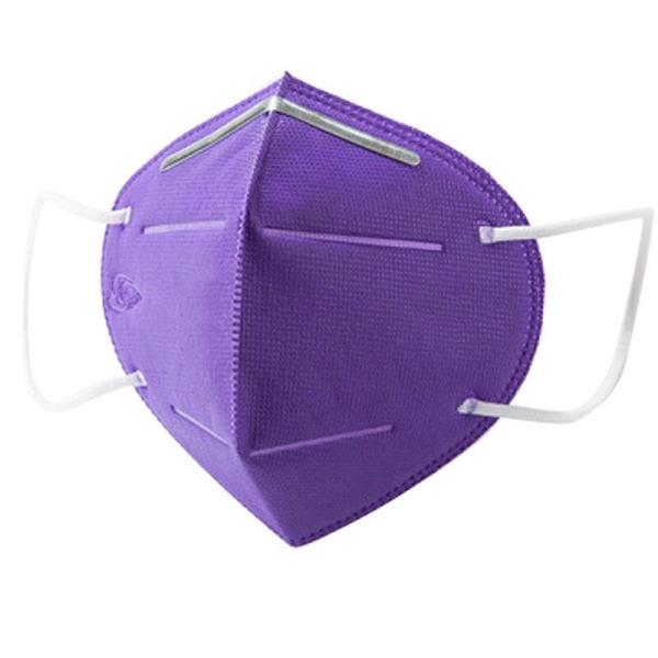 Colorful Foldable FFP2 Mask Ultrasonic Welded With Adjustable Nose Belt