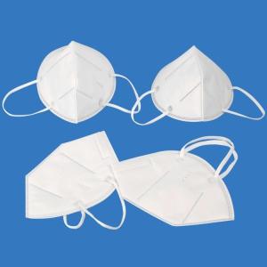 Splash Repellent Disposable Respirator Mask With High Bacteria Filtration