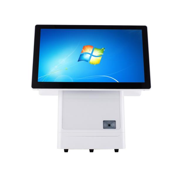 15.6 Inch All In One Touchscreen POS Monitor With 80mm Printer HD VGA USB RJ45 Interfaces