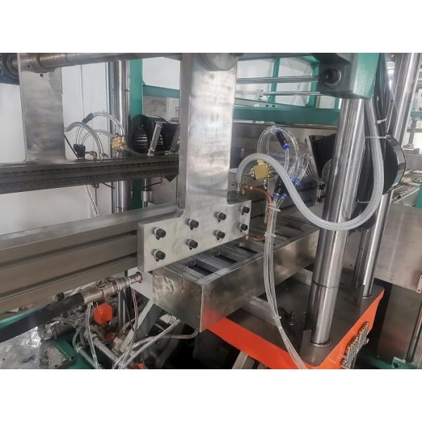 Blister Vacuum Forming Machine Full Automatic 3 Stations Positive Negative Pressure