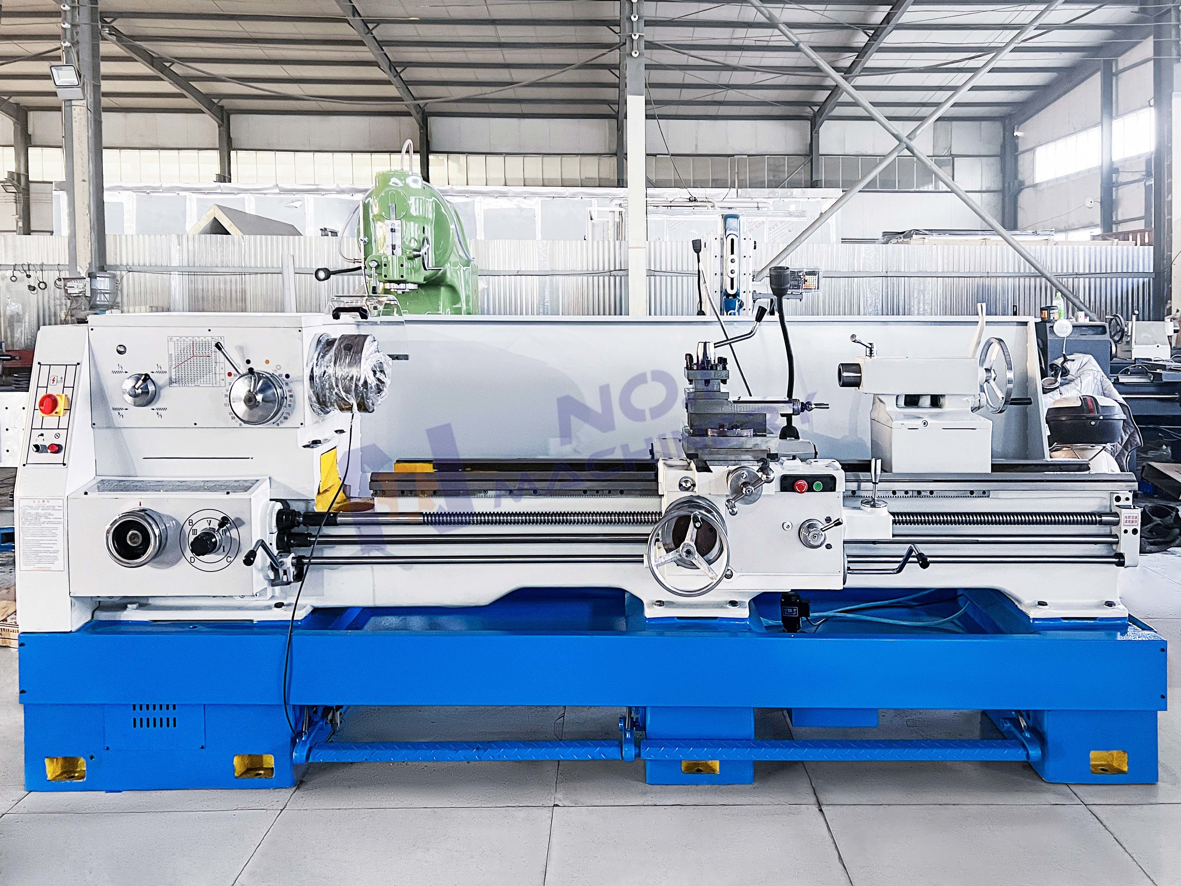 CA6166 Horizontal Precision Lathe Machine 220V With Medium Duty Capacities