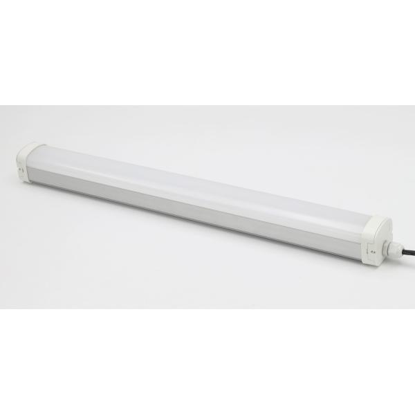 High Lumens Ip65 LED Light Fittings , 85 ~ 265V 18w LED Batten Eco Friendly