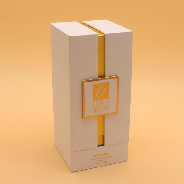 Black Empty Magnetic Eco Friendly Gift Box Packaging EVA For Perfume Bottle