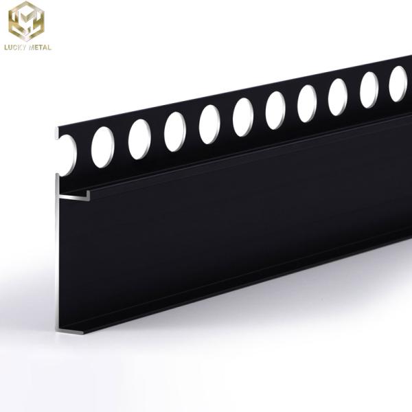 Shadowline Aluminium Skirting Profile Board For Interior Design