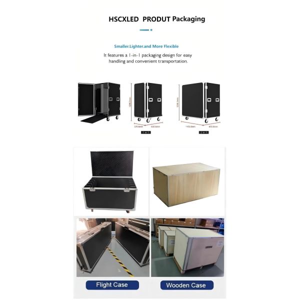 P1.25 Foldable LED poster screen LED Poster Display