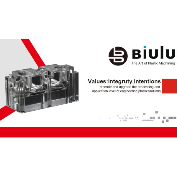 CNC Plastic PMMA Machining Rapid Prototyping Lightweight 0.01mm Tolerance