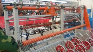 China Diamond Mesh Automatic Chain Link Machine Manufacturer Length 3m Or 4m on sale