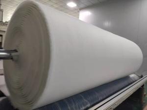 China White Needle Punching Nonwoven Fabrics Manufacturer ISO Certificated on sale