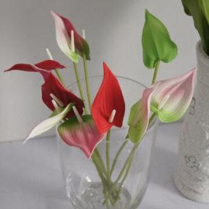 Buy cheap Real Touch PU Small Anthurium, 31cm Total Height product