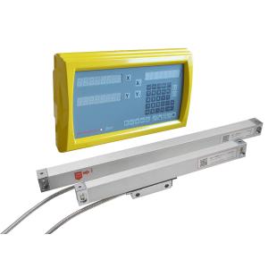 Yellow Shell LCD Milling Machine 2 Axis Digital Readout Unit