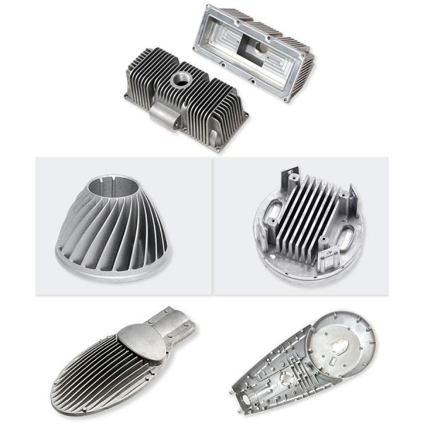 Sandblasting A360 Led Lighting Diecast Aluminum Enclosures