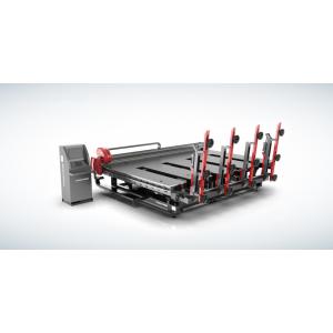 Buy cheap Window Manufacturing PLC controller Automatic Glass Cutting Table product