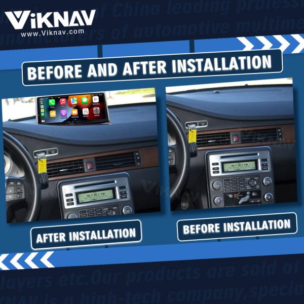 Android Autoradio Volvo S80 V70 Stereo 2004-2011 GPS Navigation Multimedia Player