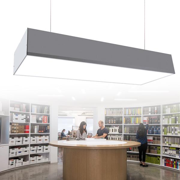 200x85mm 20085 modern LED pendant lights led strip rectangular lamp shaped hexagonal line lamp office lighting