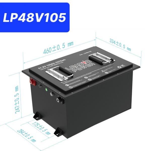 48V 105Ah 51.2V LiFePO4 Golf Cart Battery Kit