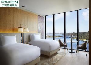 Buy cheap Ritz Hotel King / Double Room Suites Oak Veneer Furniture Sets 3-5 Star Standard product
