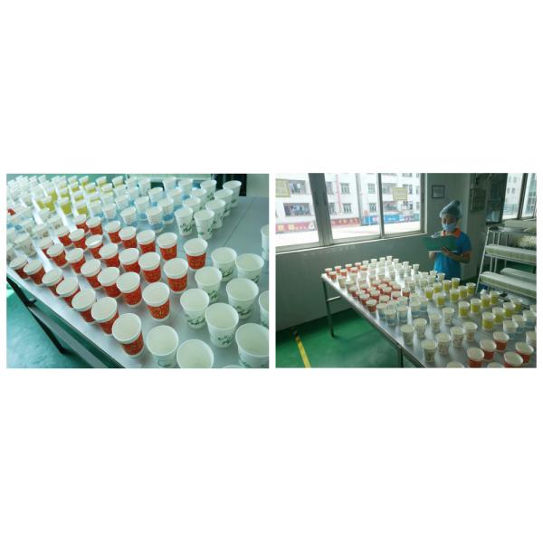 Biodegradable Single Wall Paper Cups Smoothful Rim With QC Random Inspection