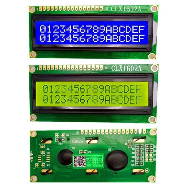 7 Inch 16x2 LCD Display Module Character 1602 STN Blue Background White Backlight