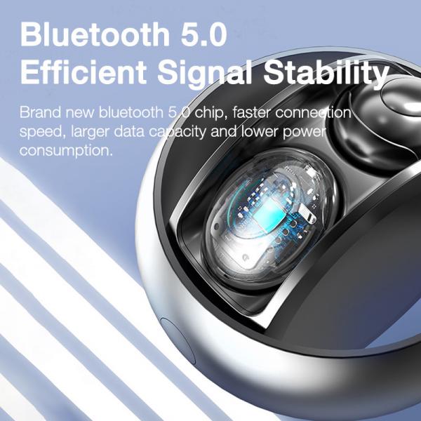 Star Ring Wireless Bluetooth Headset TWS Earphones Earbuds Bass In Ear With Mic Stereo