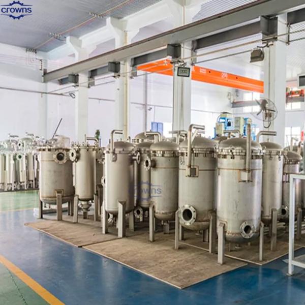 Filter Hot Sale 304/316L Multi Core Stainless Steel Wine Cartridge Filter Housing 10'' 20'' 30'' for Beer Filtration