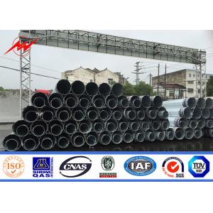 Buy cheap 22m 1500kg Mono Pole Tower For Mobile Transmission Telecommunication product