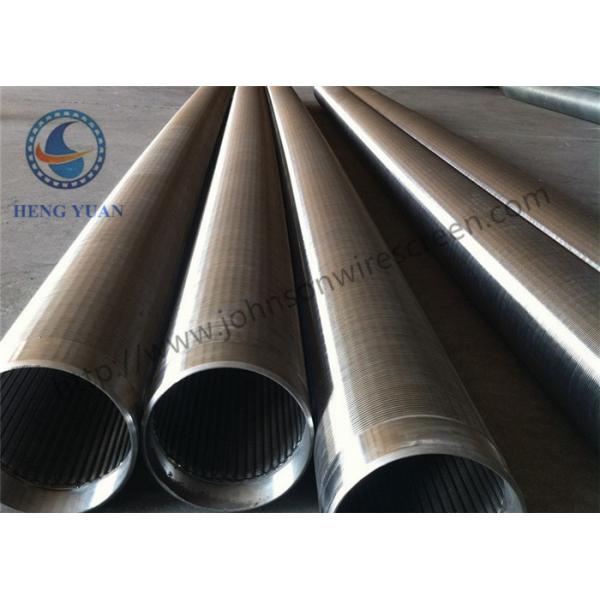 0.25mm Slot Size Wire Wrapped Screen 316L Grade High Mechanical Load Capacity