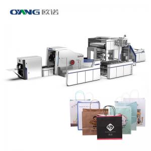 Buy cheap Full Automatic Paper Bag Making Machine within Online Rope Handle Attach product