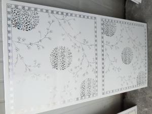 China Customized Decorative PVC Ceiling Panel 9mm Fireproof For Interior Decoration on sale