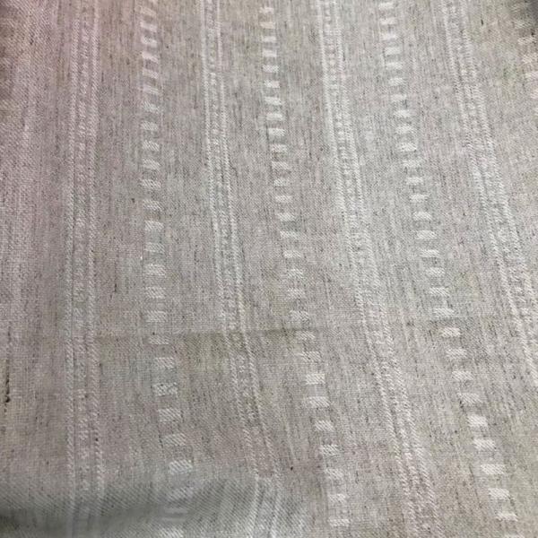 Stonewashed Stripe Linen Fabric 100gsm