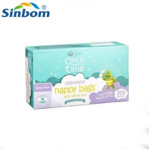 Buy cheap Eco-Friendly Biodegradable Nappy Trash Bag For Baby Diapers product