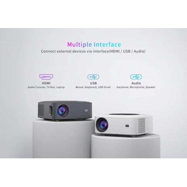 BT4.0 RK3326 Android 9.0 FHD 1080P Projector Electronic Keystone Correction Wifi 2.4G 5G