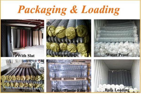  Packing&Loading of chain link fence