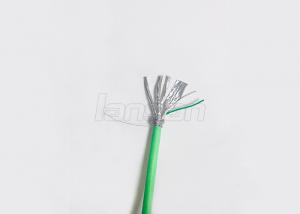 Buy cheap Lansan Cat 7 SFTP Cable , Pure Copper Wire LSZH Jacket Network Cable 305 M/Roll product
