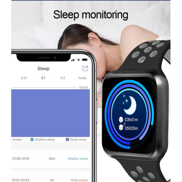 Hot Selling F8 Full Screen Touch Smart Watch With IP67 waterproof