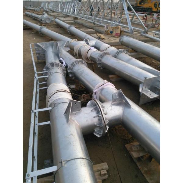 Power Plant Electrical Substation Steel Structure Hot Dip Galvanization