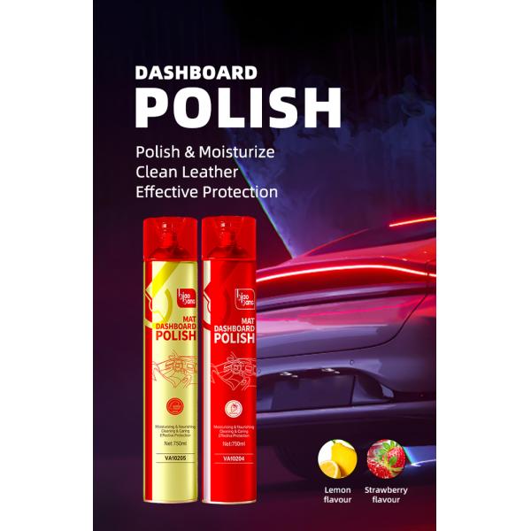 750ml Car Interior Dashboard Polish ISO9001 With Long Lasting Protection