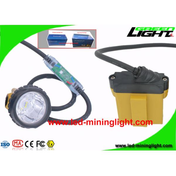 25000 Lux Waterproof Safety Coal Led Miners Cap Lamp With Cable Flash Light