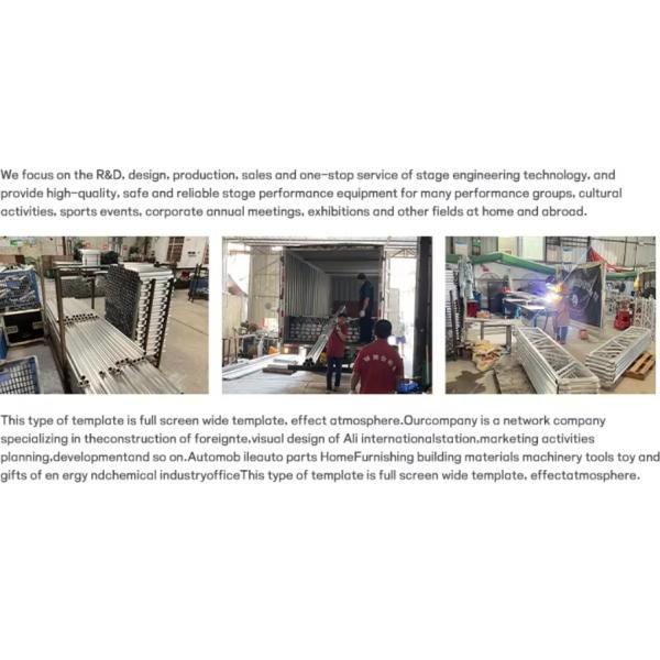 Quick Assembly Layer Truss Stage 3mm-5mm Portable Aluminum Roof Truss