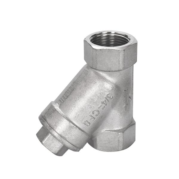 Get Samples of 304/316 Stainless Steel Y Filter for Water Heating Pipe Filter Valve