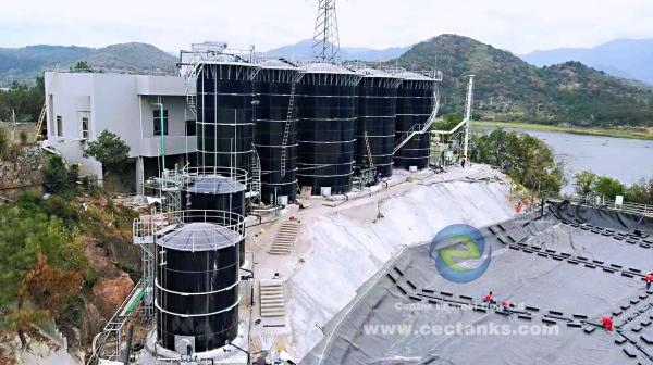 Bolted steel water tanks for potable water storage project In Costa Rica