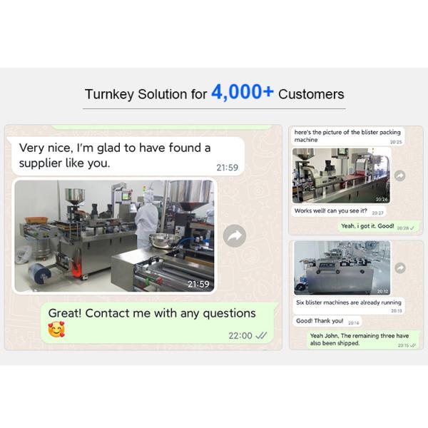 Al Pvc Tablet Capsule Automatic Pharmacy Blister Packing Machine