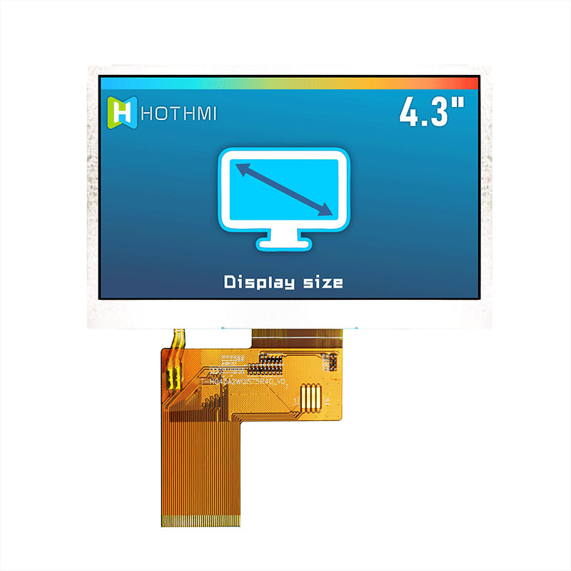 4.3" 480x272 IPS TFT LCD Display | SC7283 Controller High Brightness