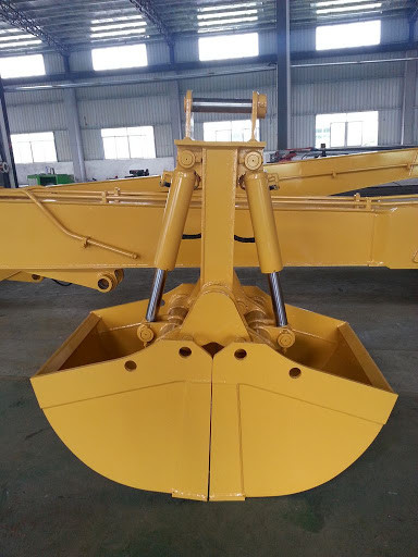 360 Degree Rotating Excavator Clamshell Bucket For Limited Working Space