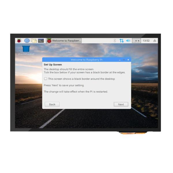 300cd/m2-1000cd/m2 PCAP Touch Display 10.1 Inch HDMI With Raspberry Pi Compatible